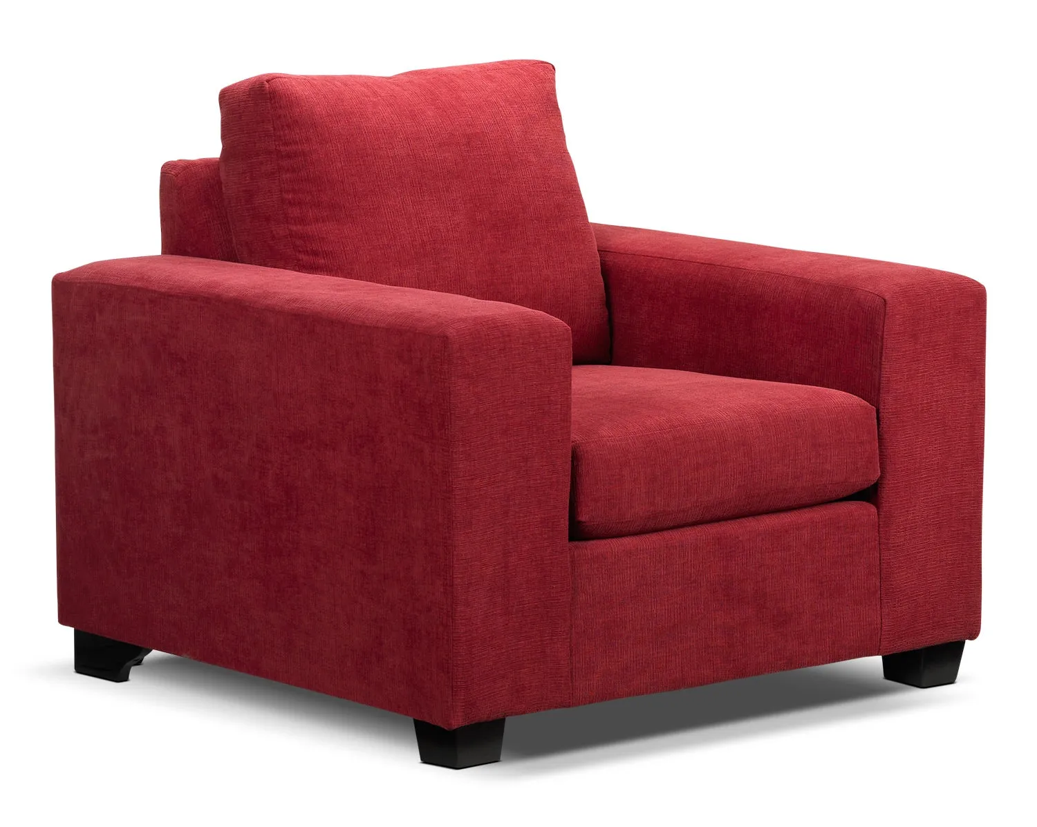 Knox Sofa, Loveseat and Chair Set - Red