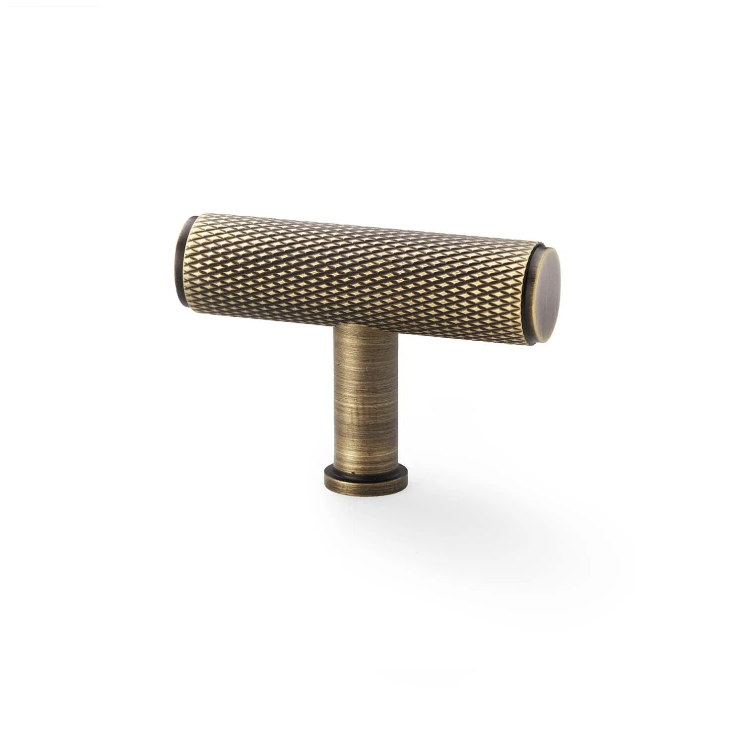 Knurled T-bar Cupboard Knob