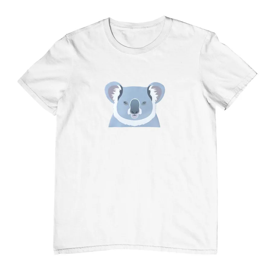 Koala Face Childrens T-Shirt (Various Colours)