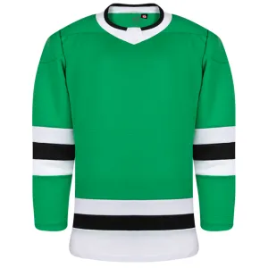 Kobe K3GLI Kelly Green/White/Black Premium League Hockey Jersey