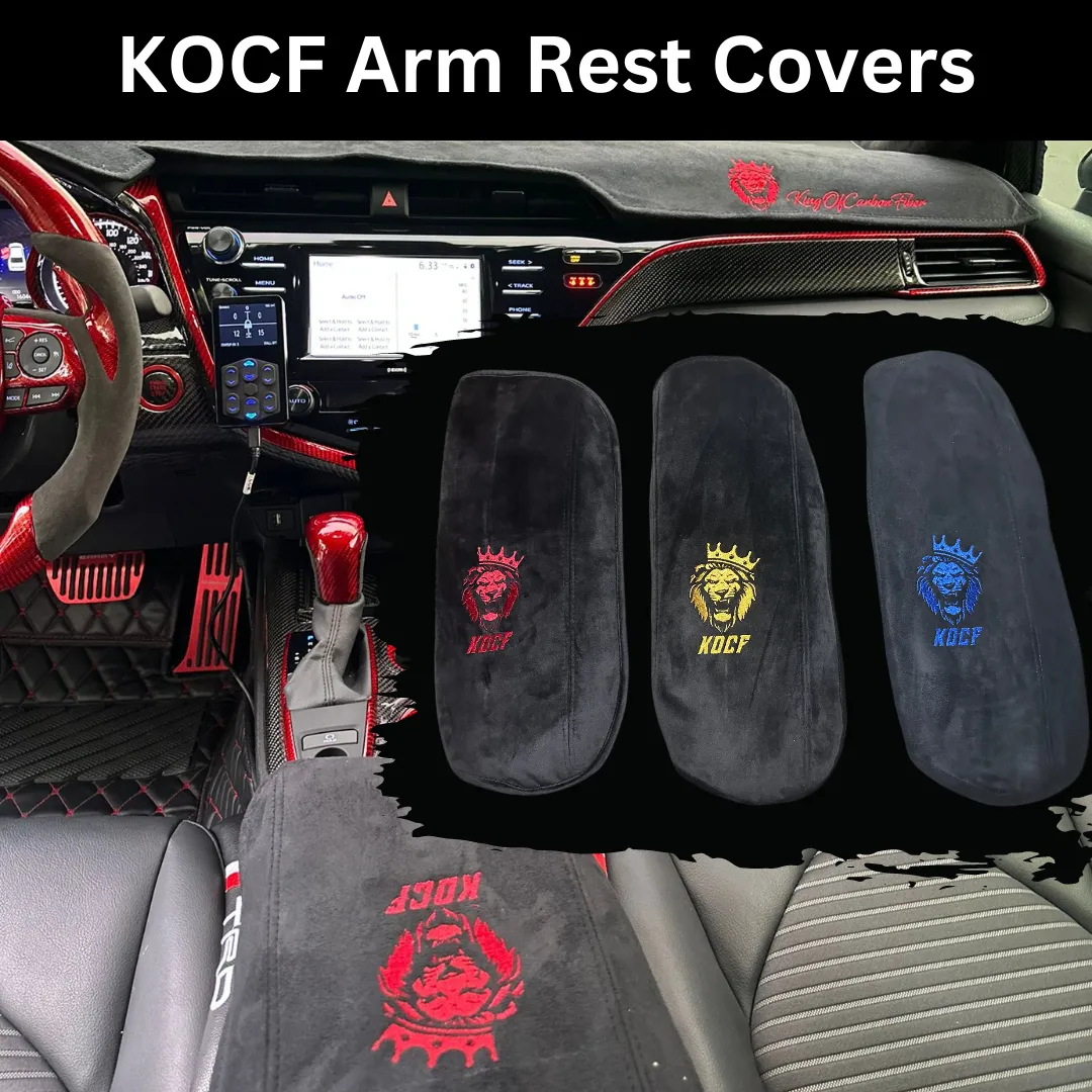 KOCF Interior arm rest cover Compatible with 2018-2024 Toyota Camry - VIP Price Free Shipping Item