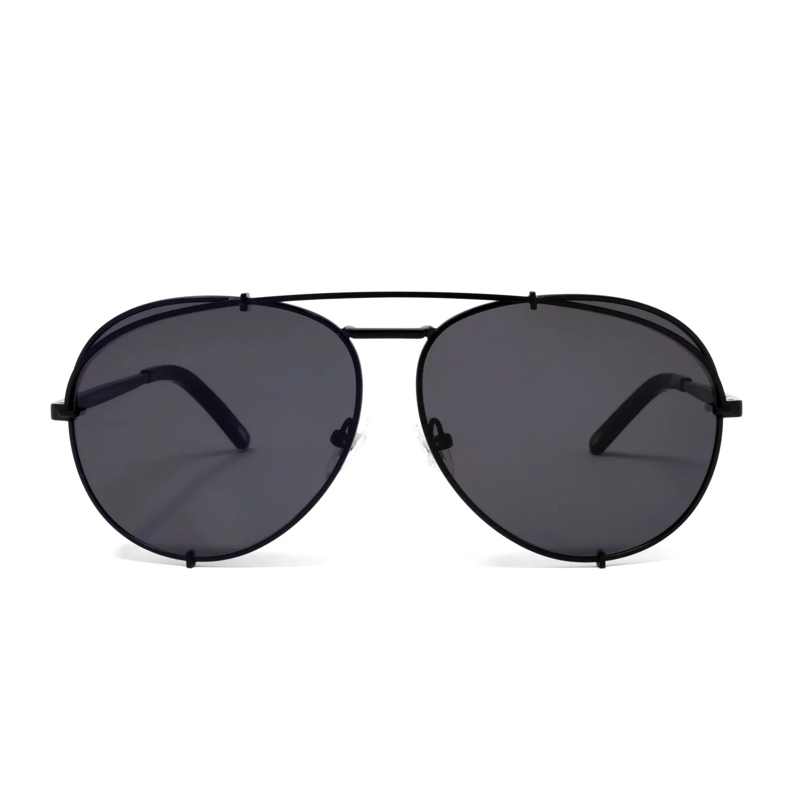 KOKO - MATTE BLACK   GREY SUNGLASSES