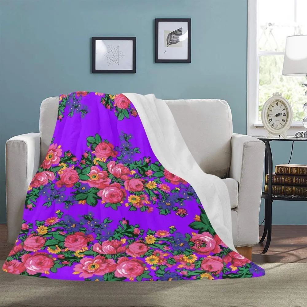 Kokum's Revenge Lilac Ultra-Soft Micro Fleece Blanket 60"x80"