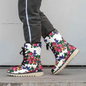 Kokum's Revenge White Polar Winter Boots