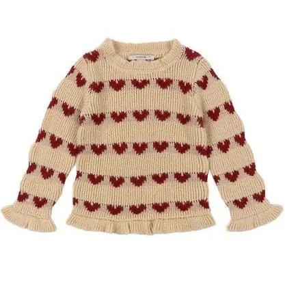 Konges Sløjd Laula Sweater - Hearts