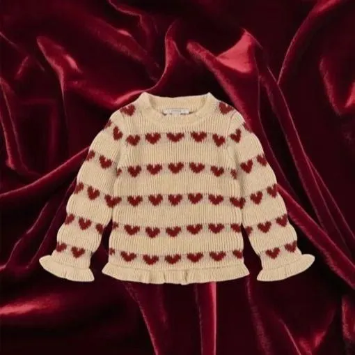 Konges Sløjd Laula Sweater - Hearts