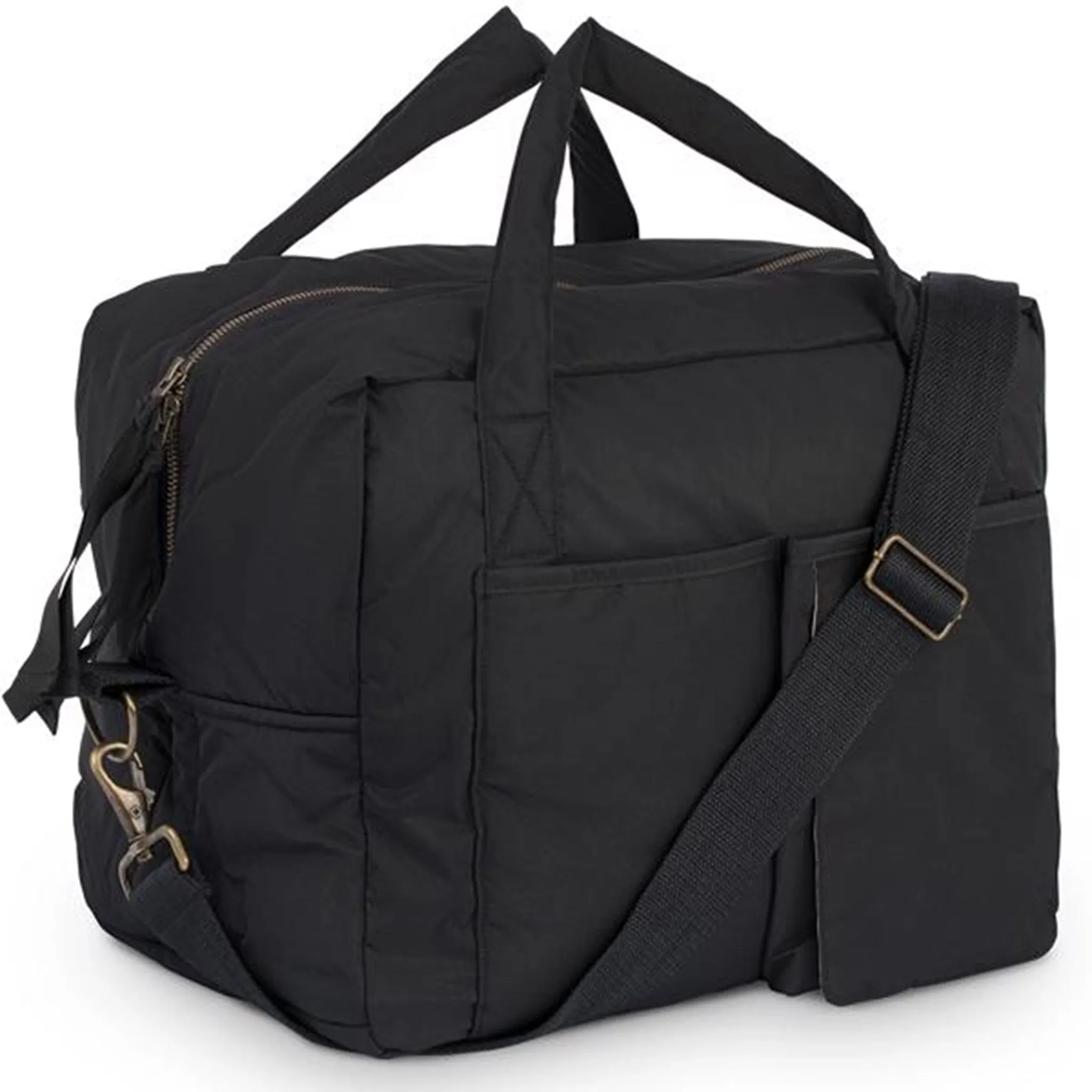 Konges Sløjd Quiltet Mommy Bag Black