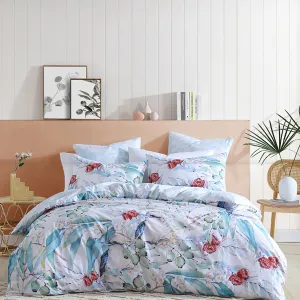 Kooka White Quilt Cover Set by Logan and Mason