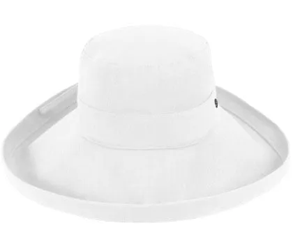 Kooringal Cotton Wide Brim Noosa - White