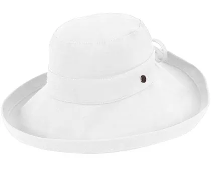 Kooringal Cotton Wide Brim Noosa - White