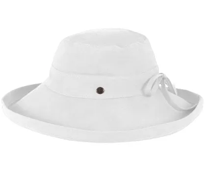 Kooringal Cotton Wide Brim Noosa - White