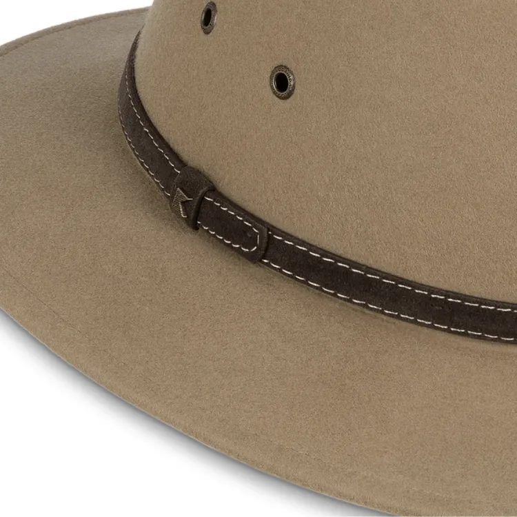 Kooringal Mid Brim Fedora Ramble - Tan