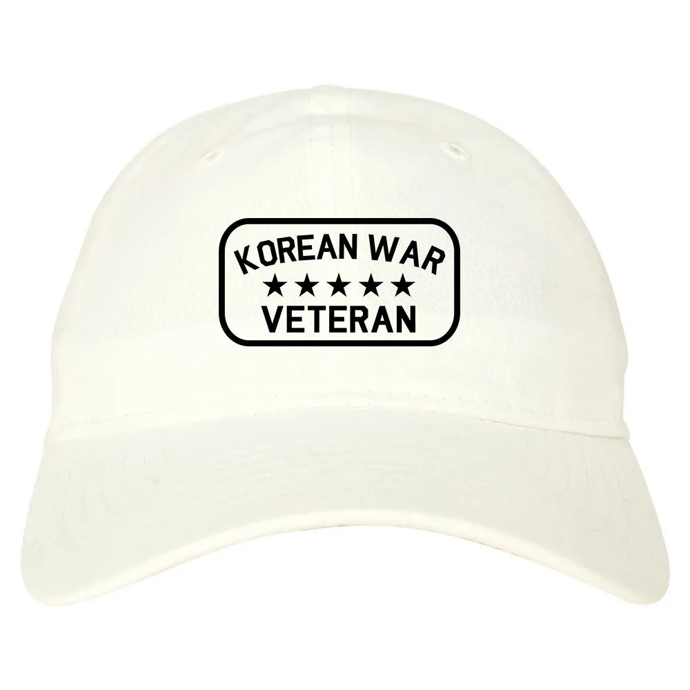 Korean War Veteran Mens Dad Hat Baseball Cap