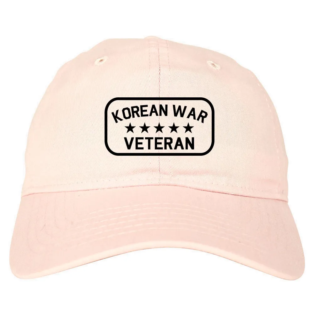 Korean War Veteran Mens Dad Hat Baseball Cap