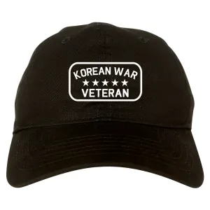 Korean War Veteran Mens Dad Hat Baseball Cap