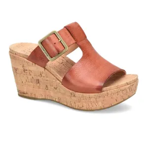 Kork-Ease Andi Wedge Sandal (Women) - Orange