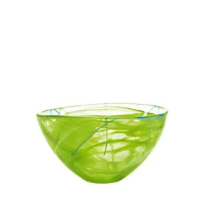 Kosta Boda Serveware Contrast Bowl Lime - Medium