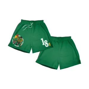 KOTC Beantown Basketball Shorts - Lucky Green