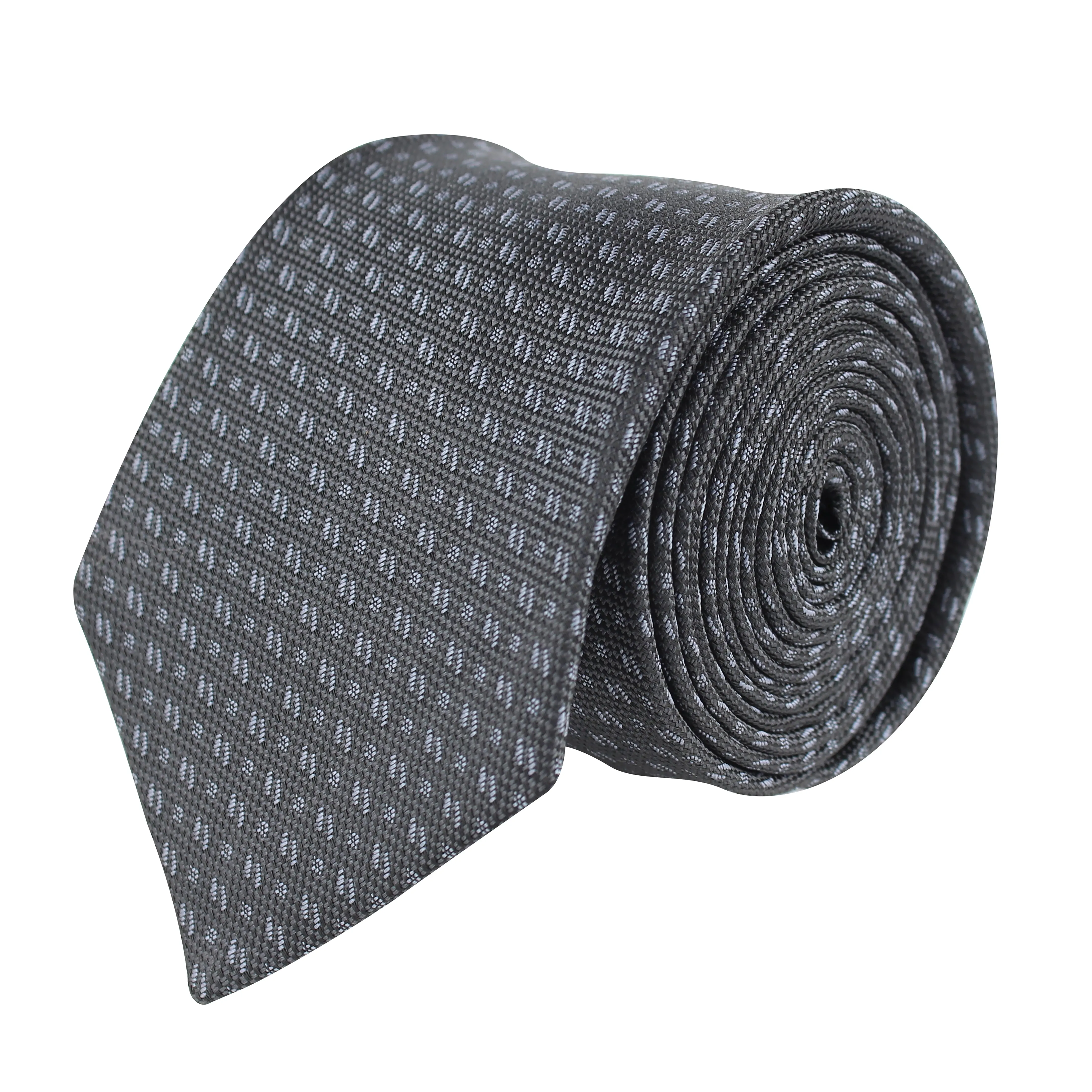 Kovove Black Abstract Neck Tie For Men