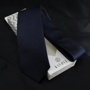 Kovove Pleasing Blue Polka Dot Neck Tie For Men