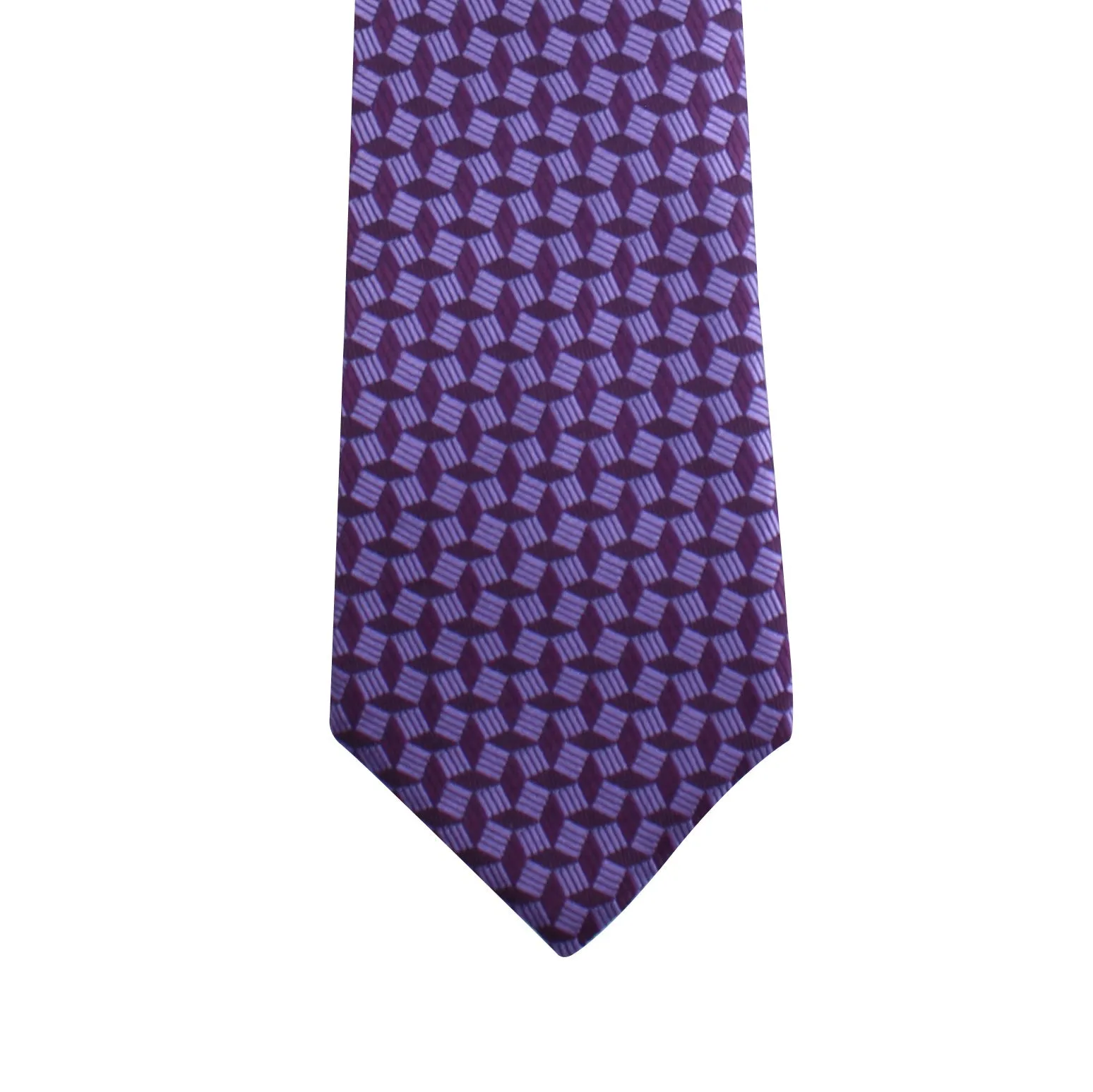 Kovove The Abstractzoid Purple Necktie and Pocket Square Gift Box