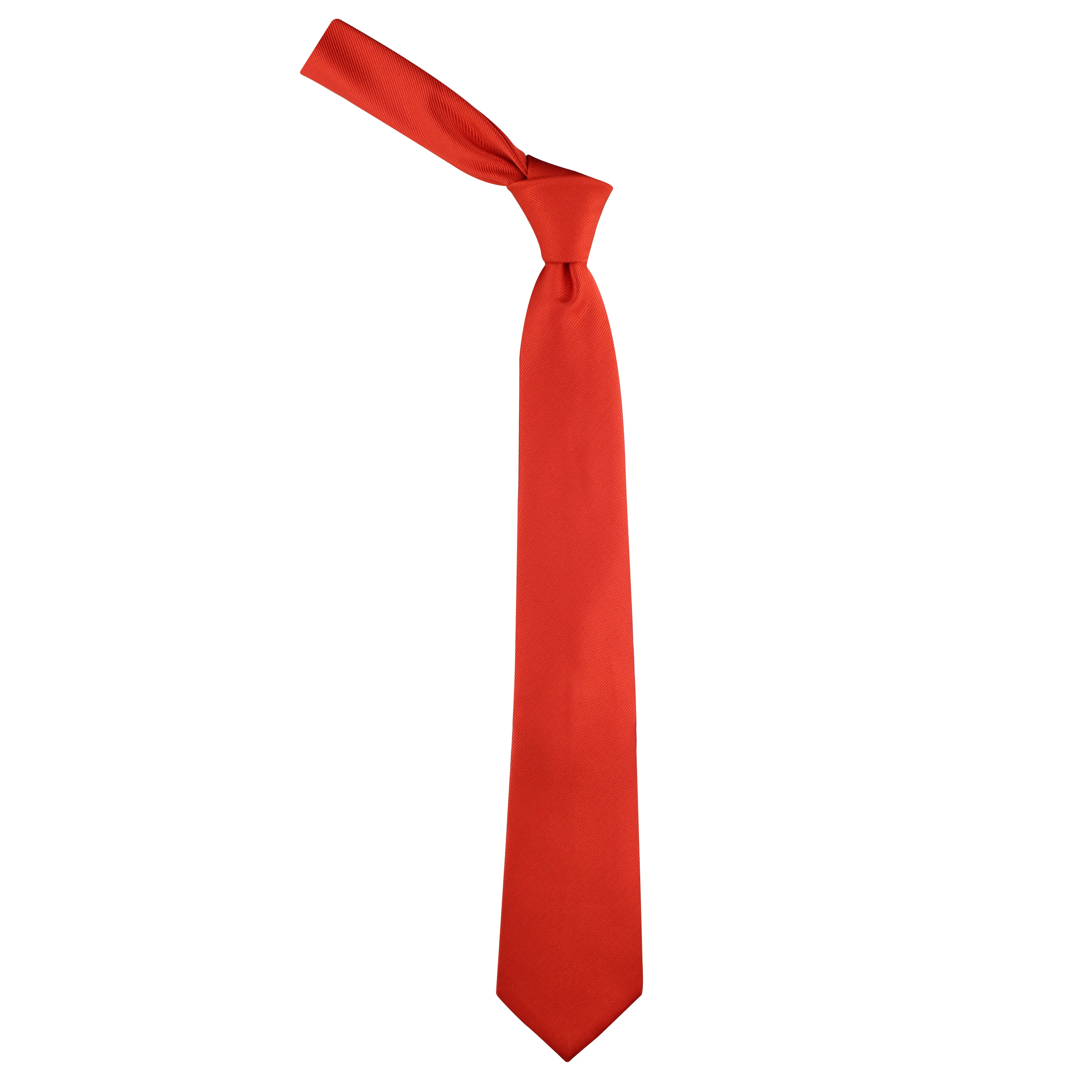 Kovove The Elegant Self Striped Red Necktie For Men