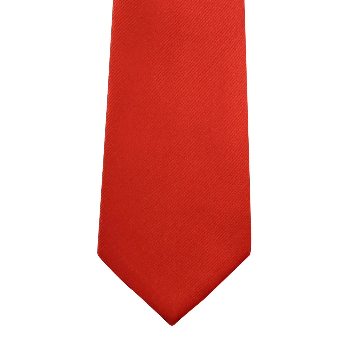 Kovove The Elegant Self Striped Red Necktie For Men