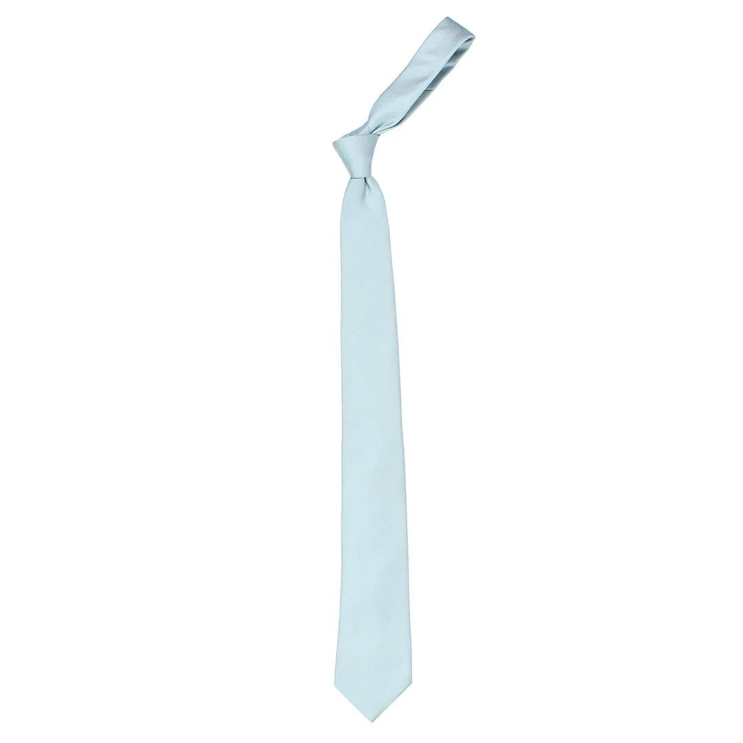 Kovove The Essentials Self Striped Blue Necktie For Men