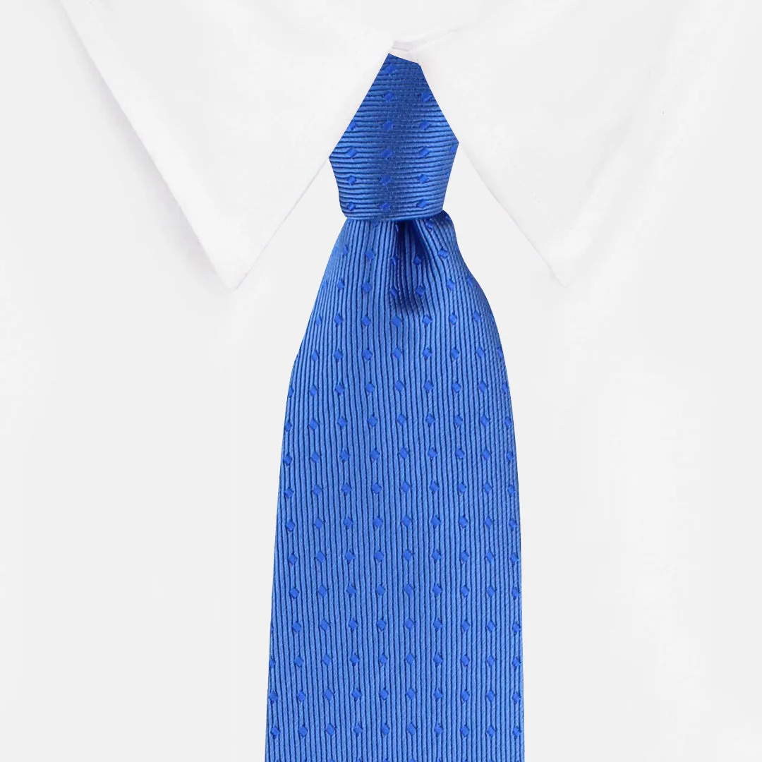 Kovove The Intellect Dash Abstract  Blue Necktie For Men