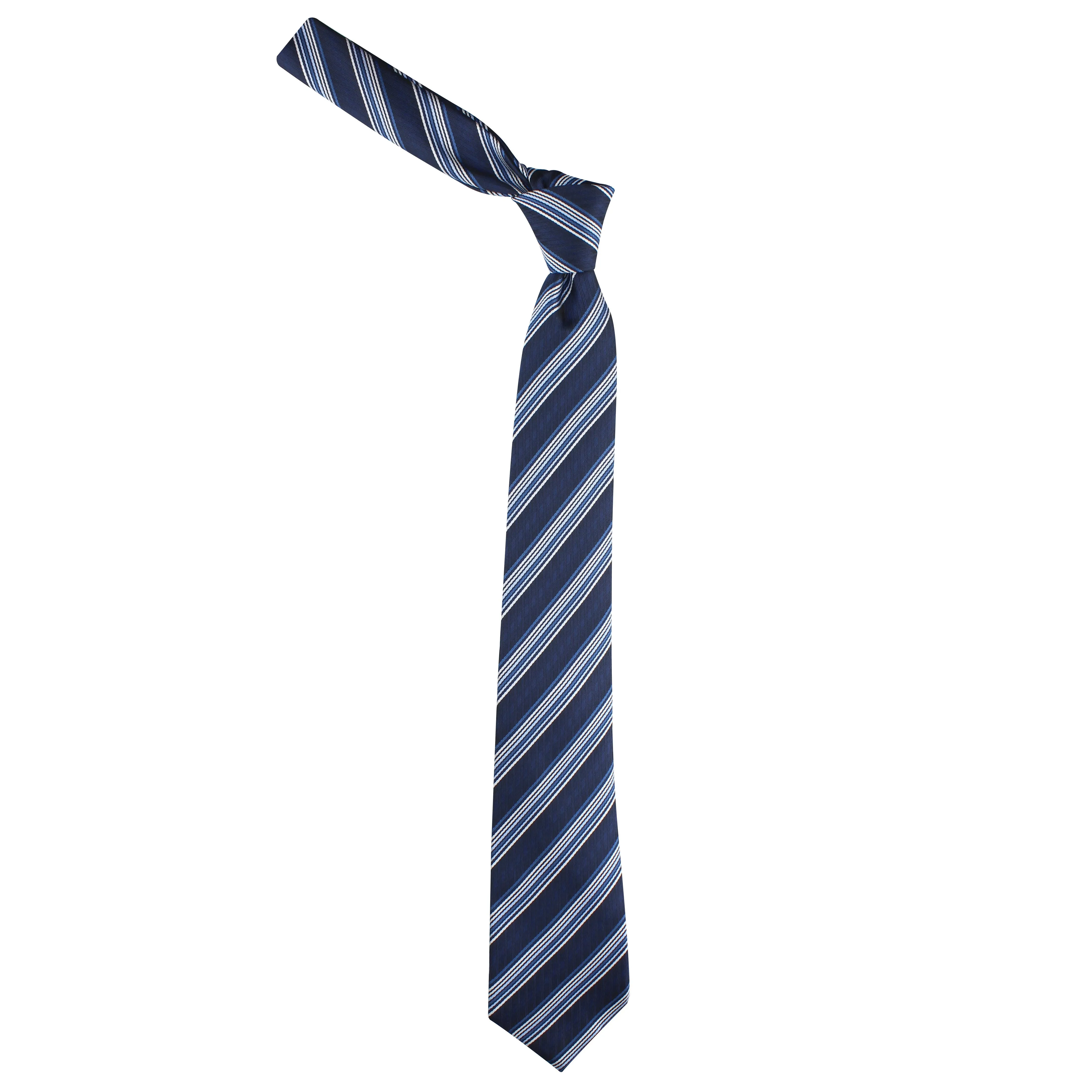 Kovove The Pleasing Striped Maroon Necktie For Men