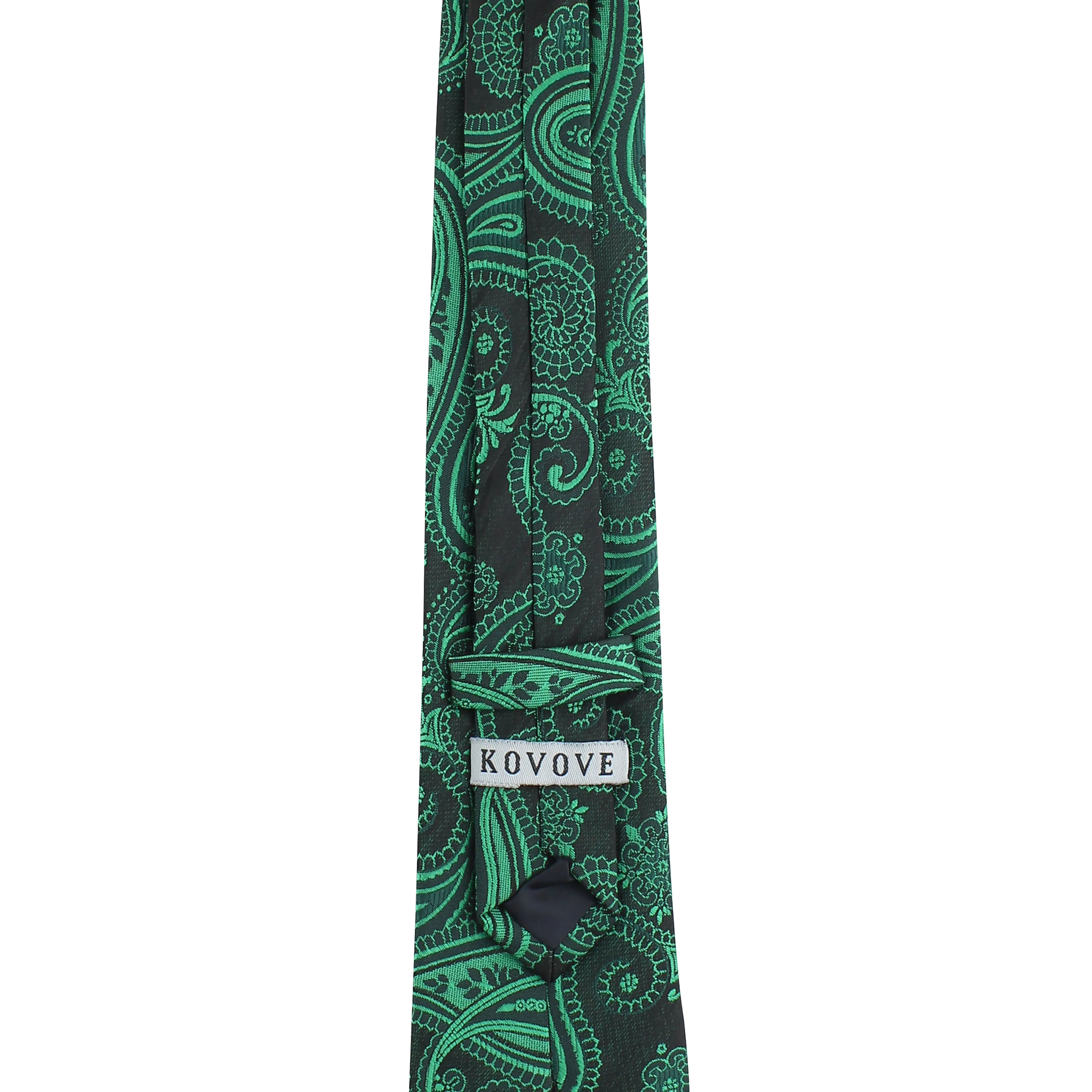 Kovove The Royal Paisley Green Necktie For Men