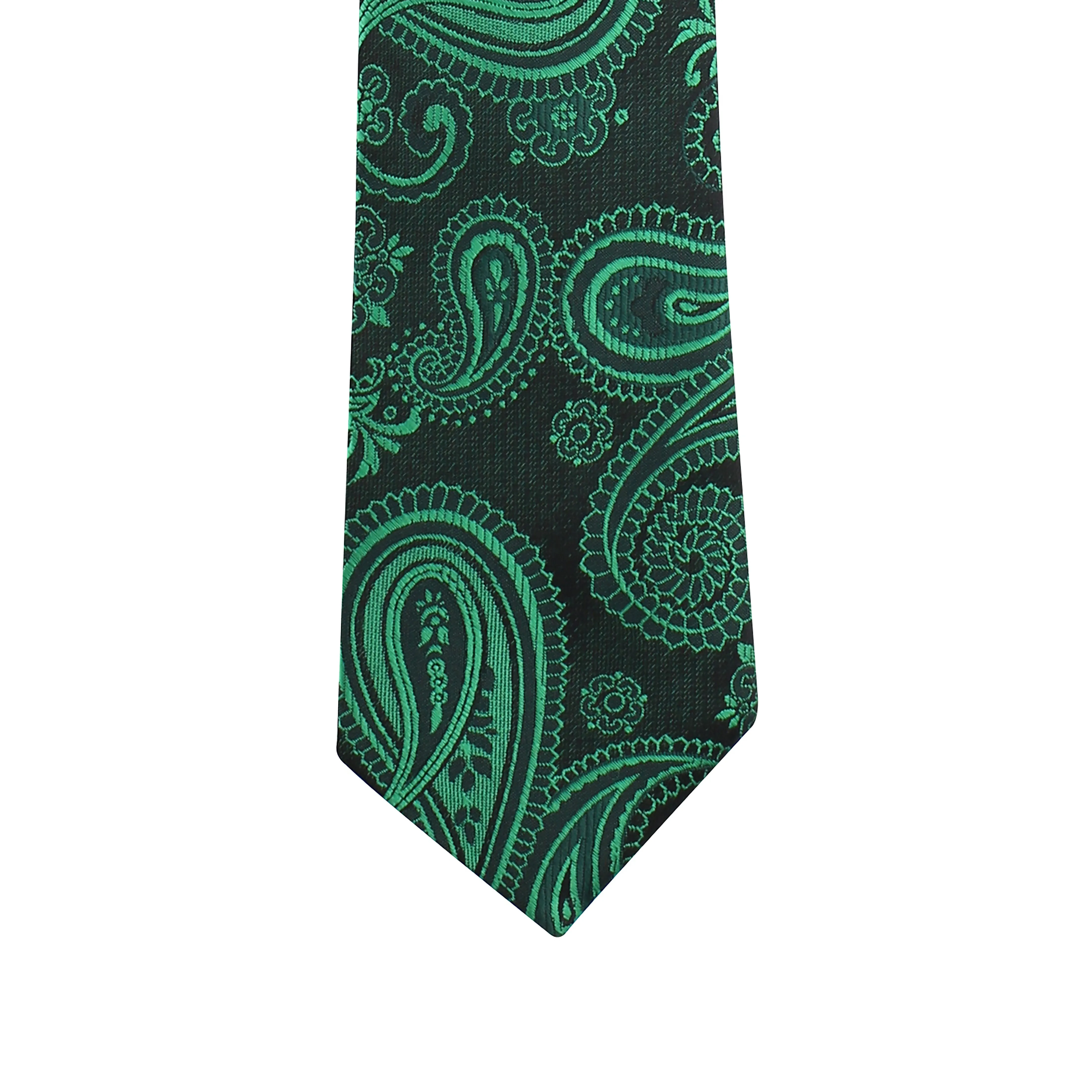 Kovove The Royal Paisley Green Necktie For Men