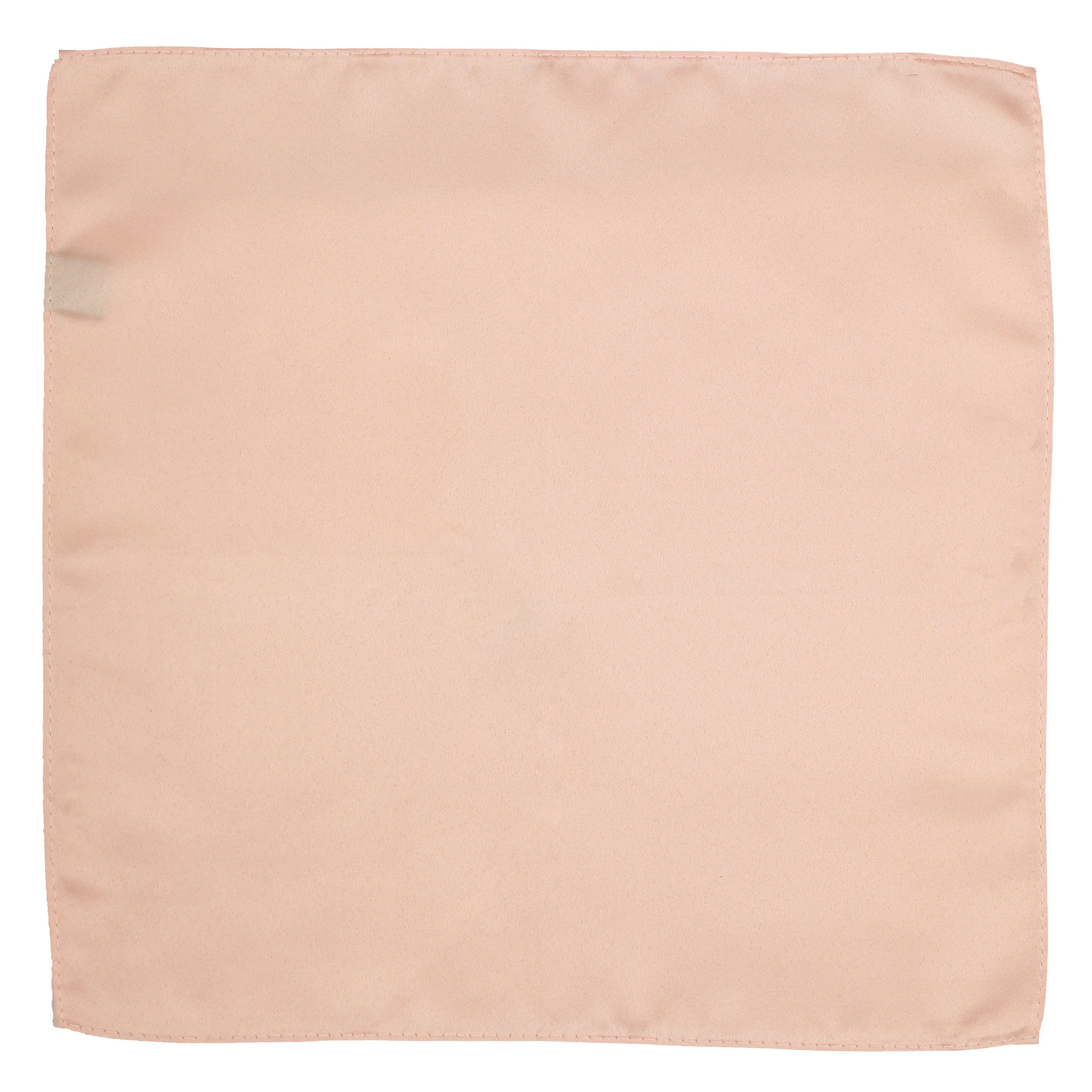 Kovove The Solid Essentials Peach Pocket Square For Men