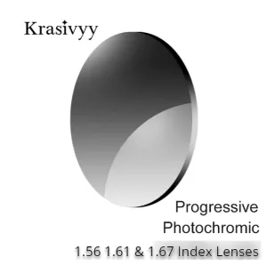 Krasivyy Progressive Photochromic Gray Lenses