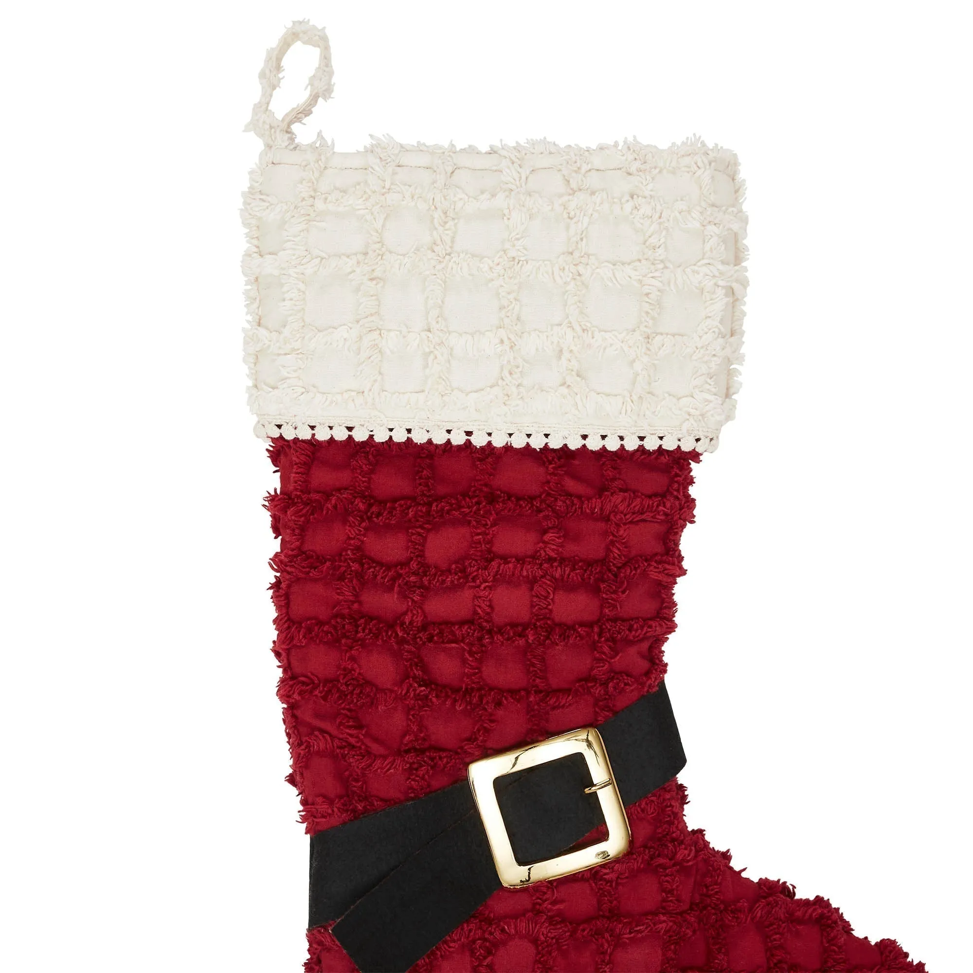 Kringle Chenille Boot Stocking