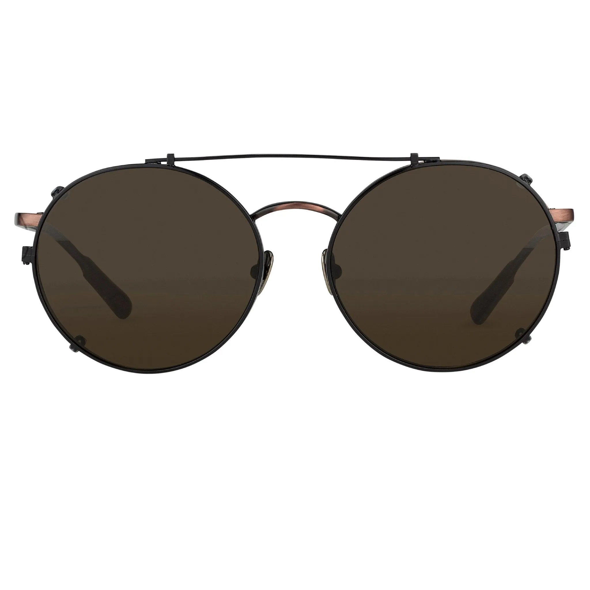 Kris Van Assche Sunglasses Round Black and Grey KVA70C1SUN