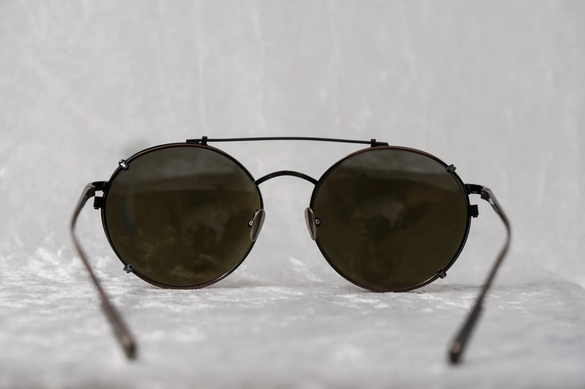 Kris Van Assche Sunglasses Round Black and Grey KVA70C1SUN