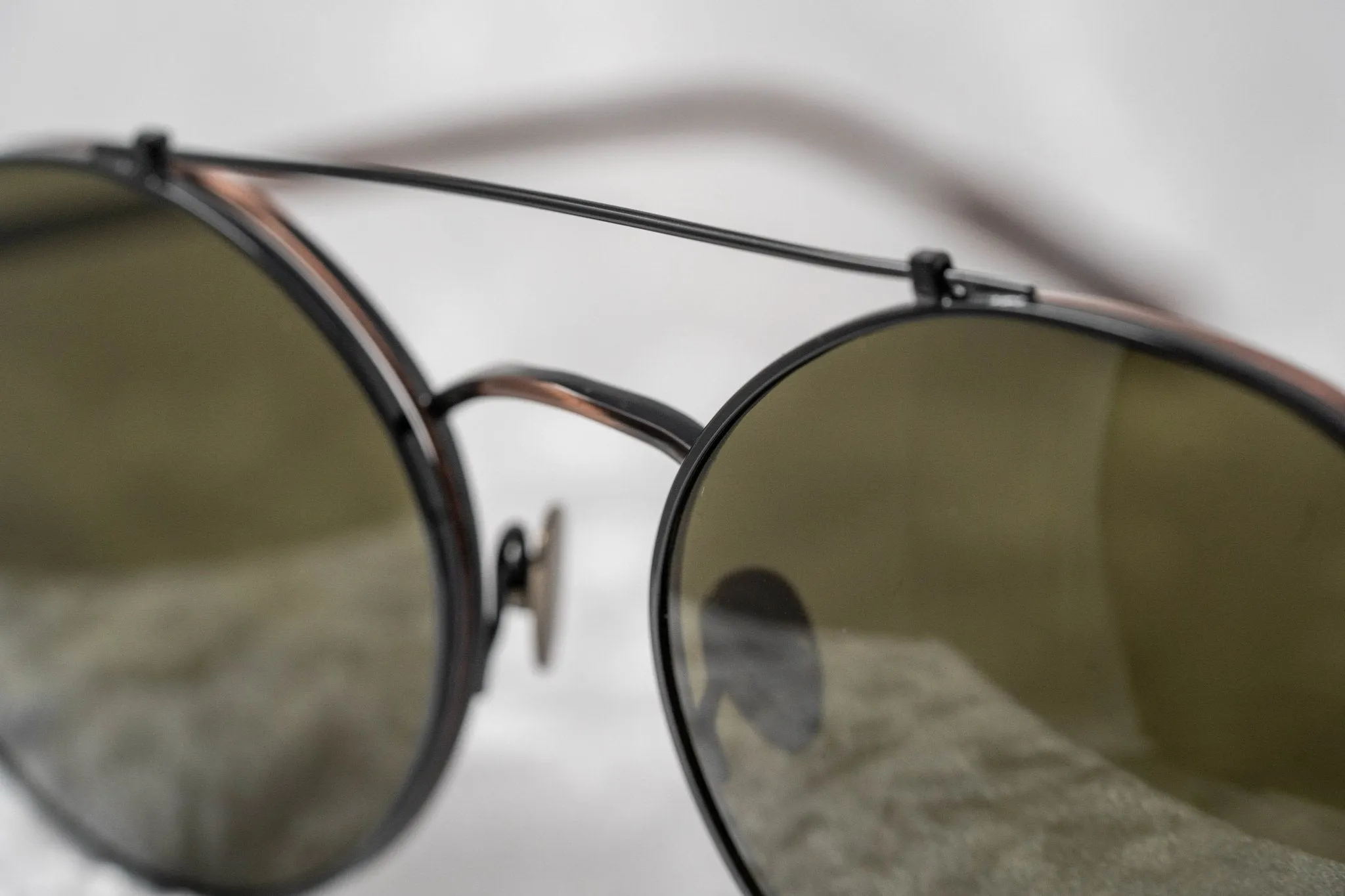 Kris Van Assche Sunglasses Round Black and Grey KVA70C1SUN