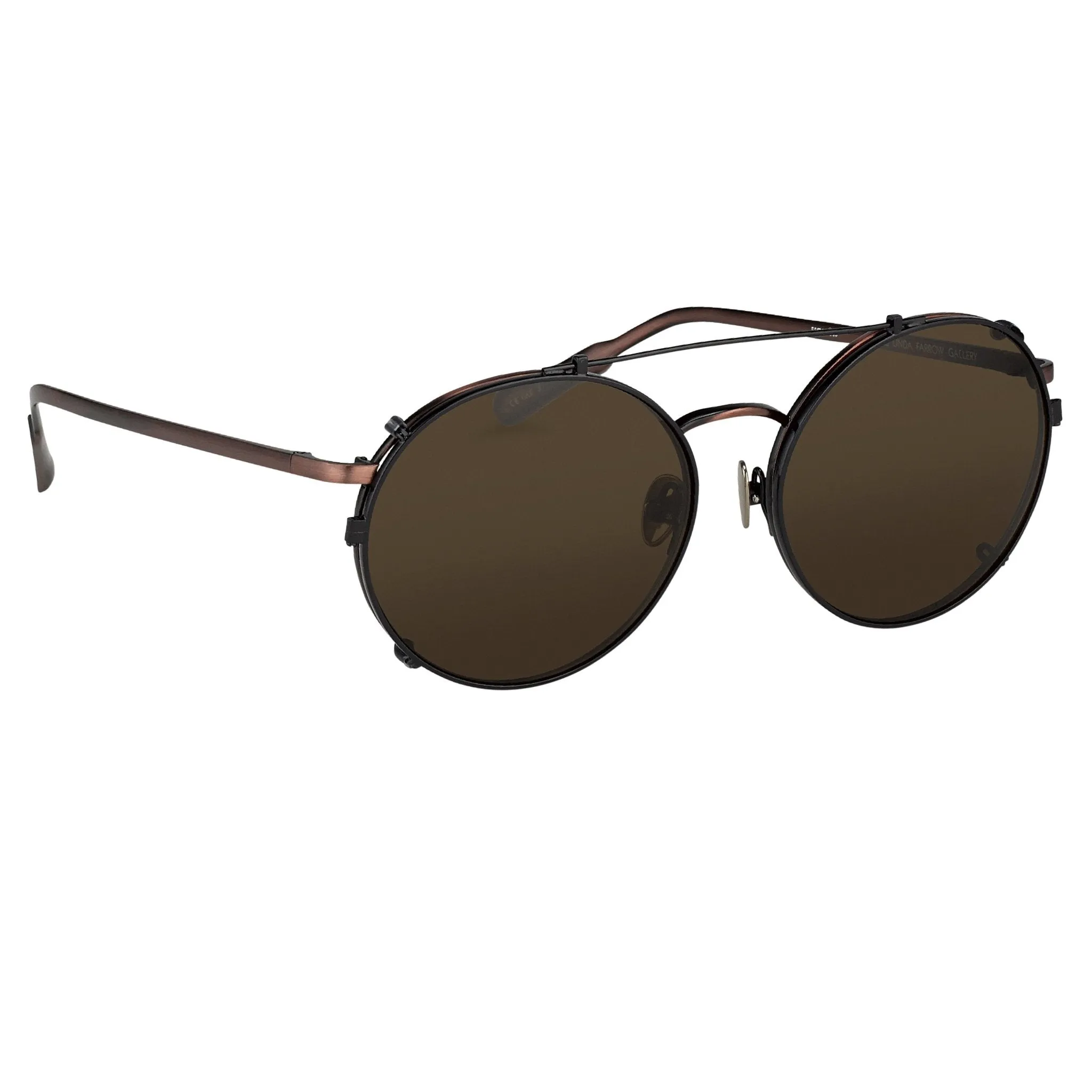 Kris Van Assche Sunglasses Round Black and Grey KVA70C1SUN