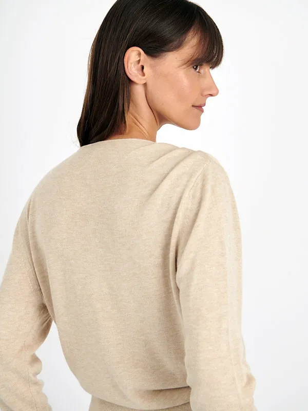 Kristen Pullover in Beige