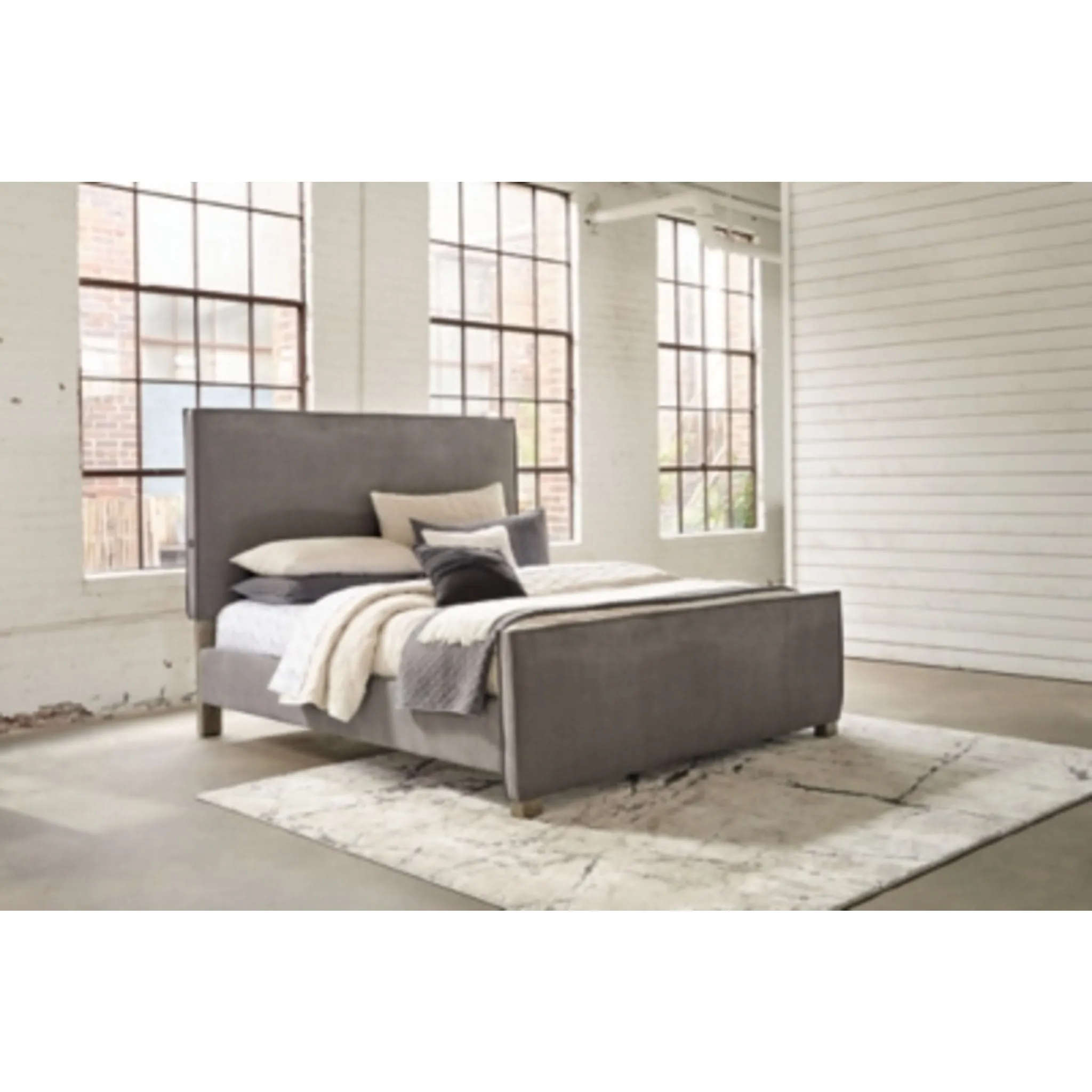 Krystanza Upholstered Bed