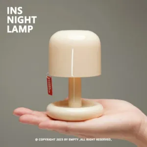 KShoppu INS Mini Mushroom USB Desktop Bedside Night Light