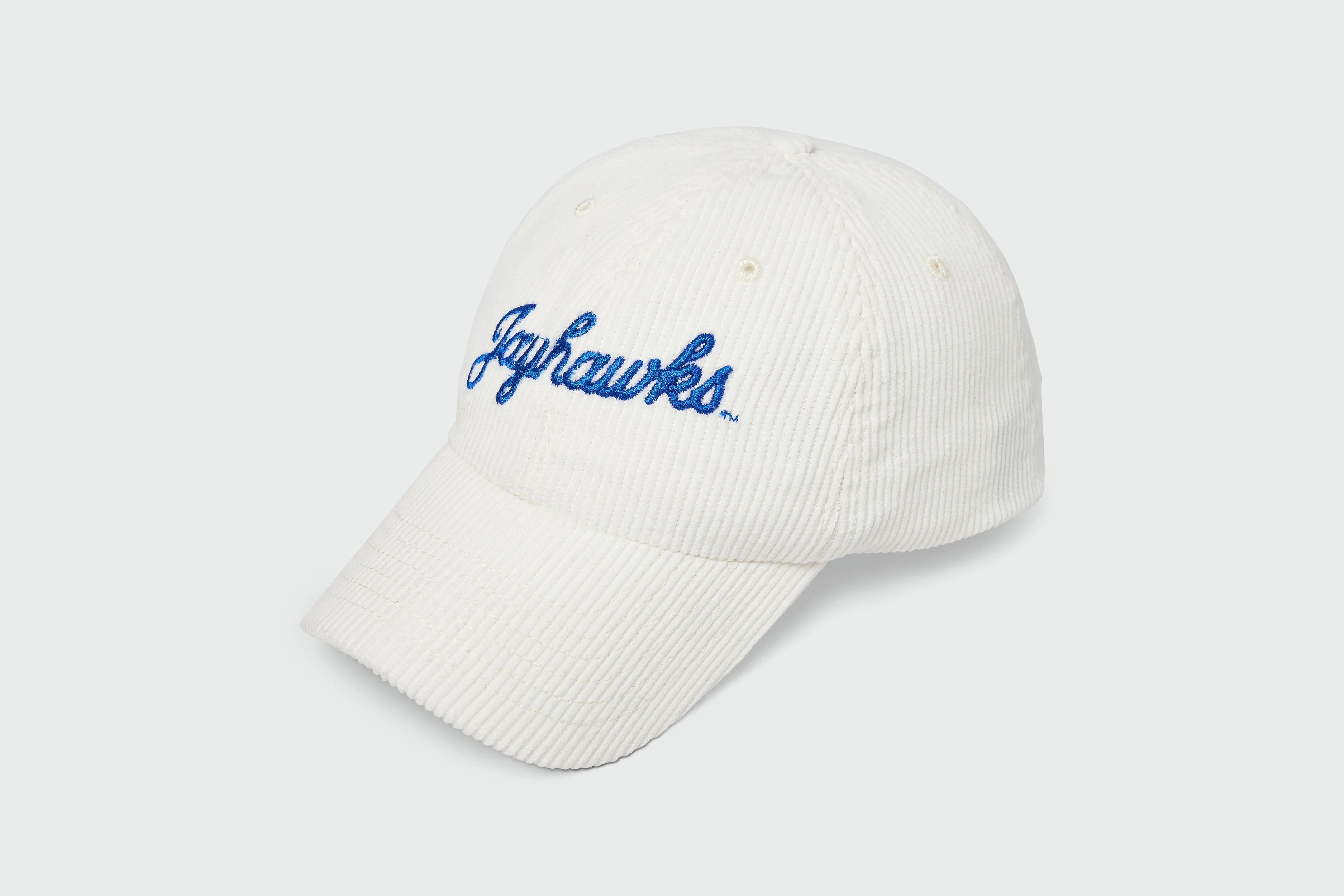 KU Jayhawks Script Corduroy Dad Hat