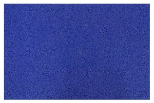 Kuber Industries - CTKTC039986 Polyvinyl Chloride Anti Slip Large Size Rubber Floor/Door Mat (Blue, 2x4 Feet)