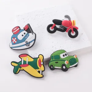 Kuber Industries Cute Cars Shape Fridge Magnets|Home Décor|Best Souvenir Gift|Pack of 4 (Multi)