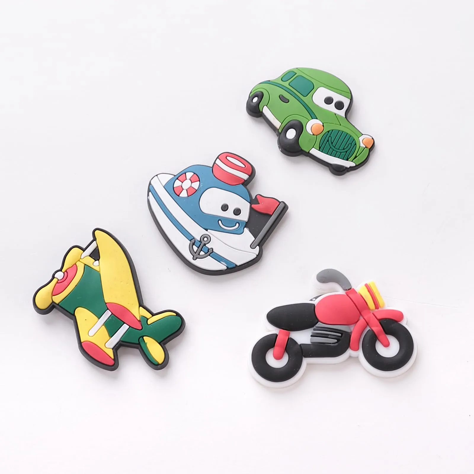 Kuber Industries Cute Cars Shape Fridge Magnets|Home Décor|Best Souvenir Gift|Pack of 4 (Multi)