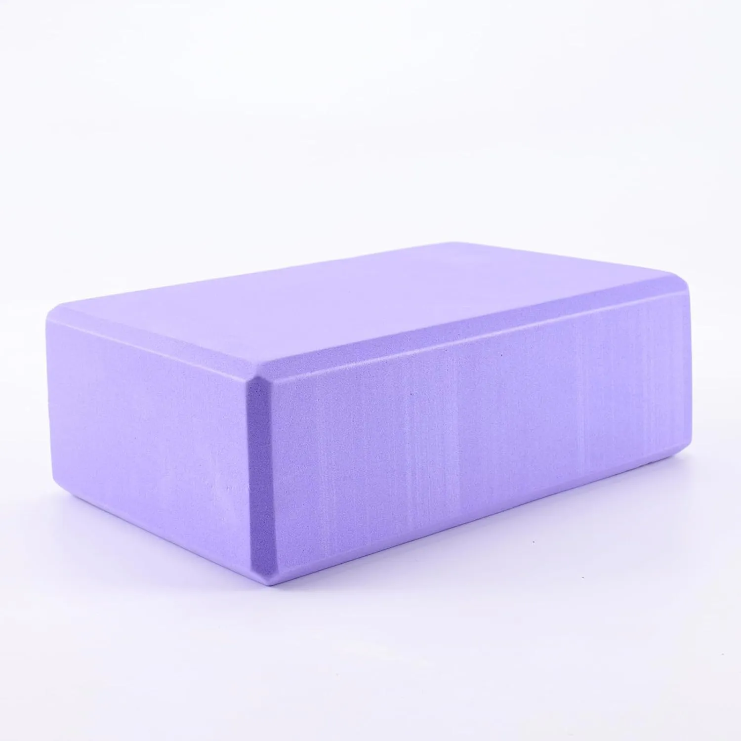 Kuber Industries High-Density Yoga Block|Lightweight & Portable Yoga Brick|Improve Strength & Flexibility-Pack of 6 (Light Purple)