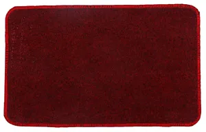 Kuber Industries Microfiber Anti Slip Bath Mat 22"x14", Red - CTKTC21962