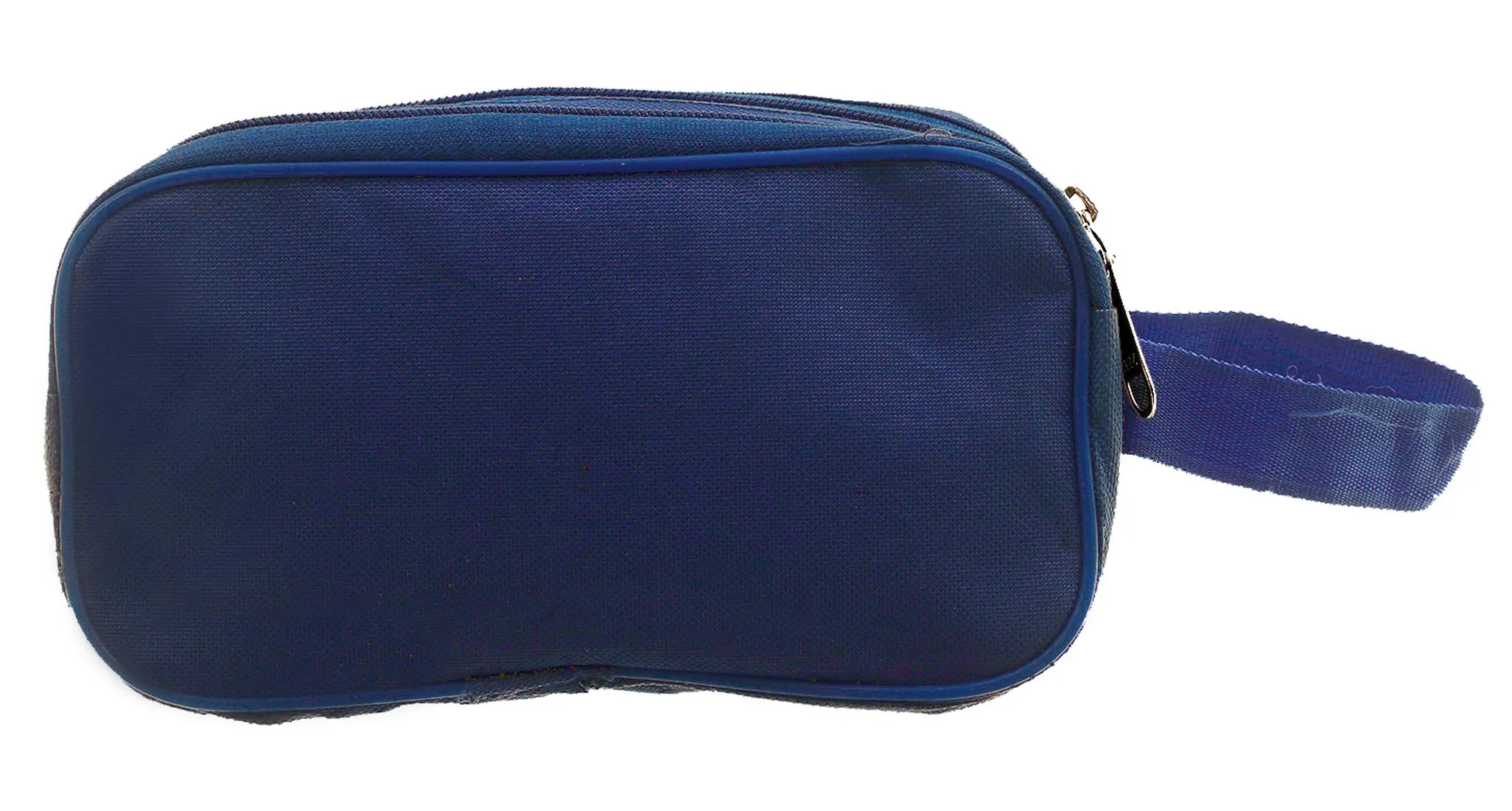 Kuber Industries Multipurpose Canvas Toiletry Travel Shaving Kit,(Navy Blue) - CTKTC031465