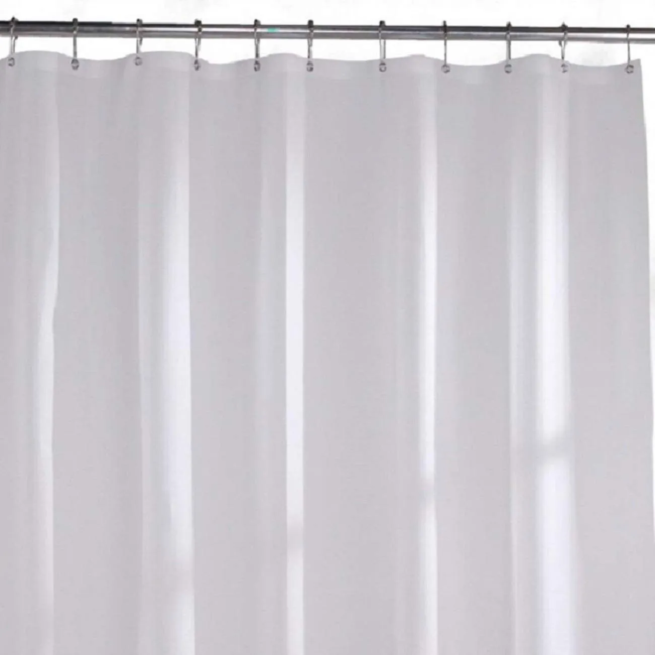 Kuber Industries Polyvinyl Chloride AC Curtain|Eyelet Rings & WaterProof Material|Size 274 x 134 x 1 CM (Transparent),Printed,Grommet Curtains